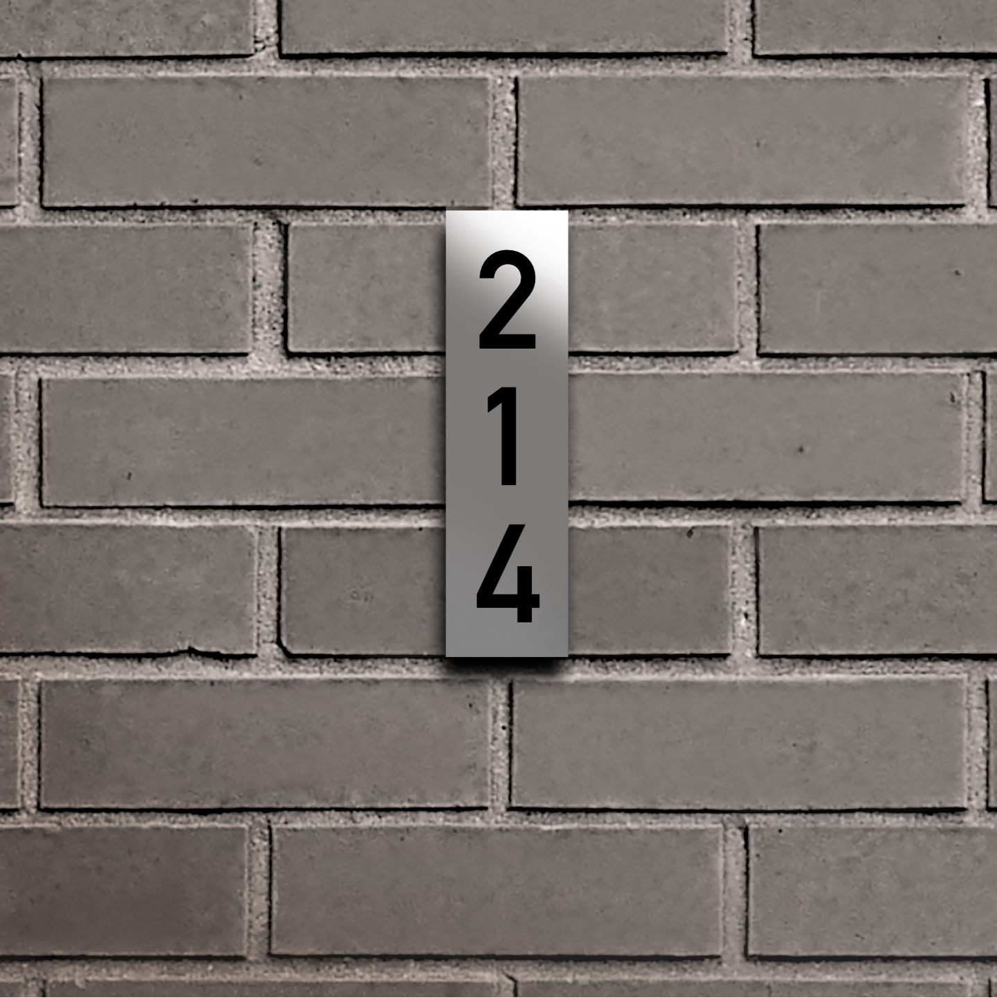 Verta Acrylic Number Sign