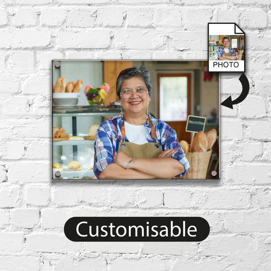 Customised Acrylic Full Colour Photo Print Wall Art