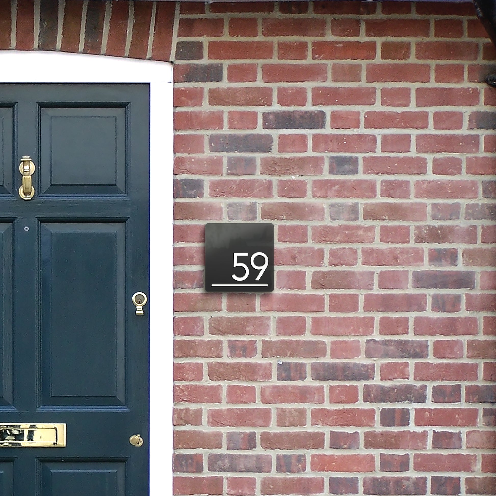 Roma Modern Acrylic Door Sign with Hidden Stand Off Fixings