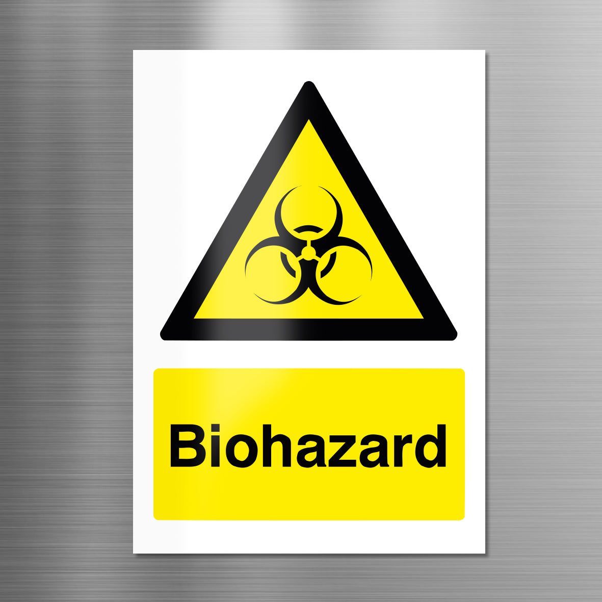 Biohazard Warning Sign