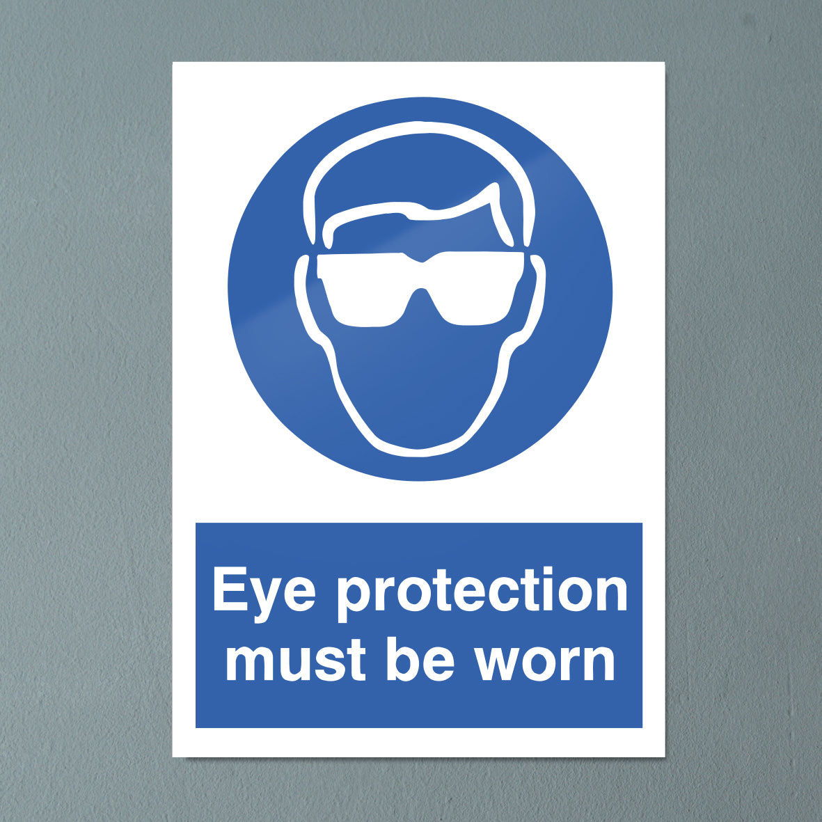 Eye Protection Mandatory PPE Sign