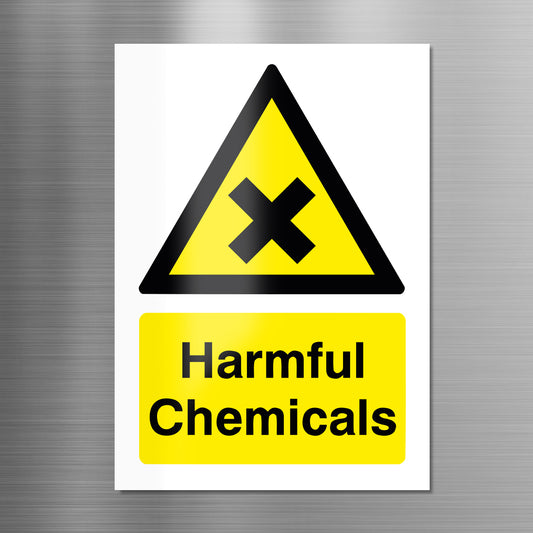 Harmful Chemicals Warning Sign