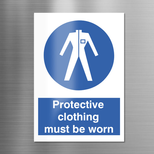 Protective Clothing Mandatory PPE Sign
